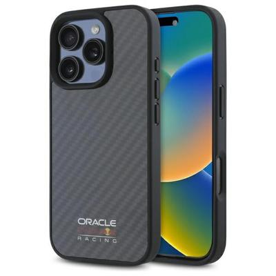 Red Bull Rbhmp16X24Cfilsk Iphone 16 Pro Max 6.9 Hardcase Black/Black Carbon Fiber Shiny Logo Magsafe