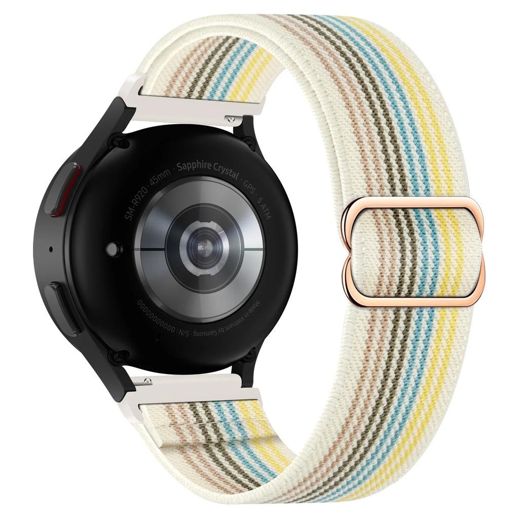 22mm 20mm Nylon Loop Band For Amazfit BALANCE/Active2/bip 6 5/GTR 4 3 PRO/GTS 4 2mini 3 Sport Bracelet Samsung Watch 7 6 5 Strap