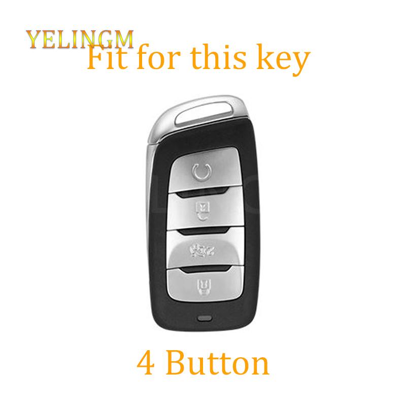 Key Cover Case Auto Shell For Changan Cs35 Cs85 Coupe Cs95 Cs75 Plus 4 Buttons Remote Accessories Protective New Tpu