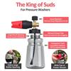 Pressure Washer Snow Foam Lance Foam Nozzle Car Wash Foam Maker for Karcher Elitech Daewoo Bort AR Bosche Mac Pressure Washer