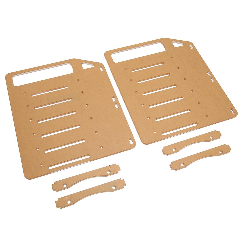 DIY Hard Drive Bracket Multi Layer Accurate Mounting Hole DIY Acrylic Hard Disk Rack for Desktop 6