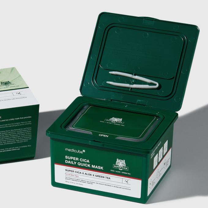 Medicube [Vegan] Super Cica Daily Quick Mask 350 G / 30 Sheets (3 Options)