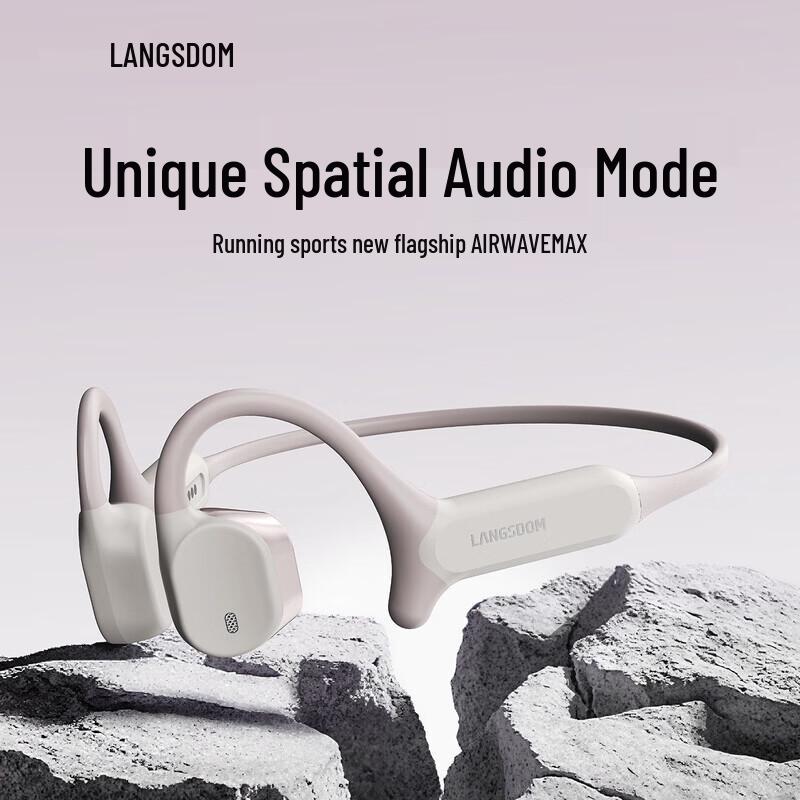 Lansdon AirWave Max Open-Ear Wireless Bluetooth Headphones