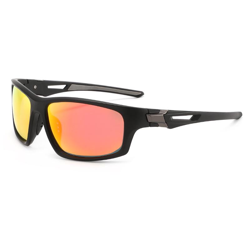 Retro Trend Polarized Sunglasses - Versatile Night Vision Sports Glasses for Men and Women, Perfect for Cycling and Outdoor Activities.