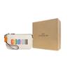 Coach Nolita 19 Rainbow Print Logo Leather Handbag Women handbag White CA438-IMCAH