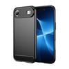 For iPhone 17 Air Case with Tempered Glass WANLONFENG LS Series Brushed Texture TPU Phone Cover