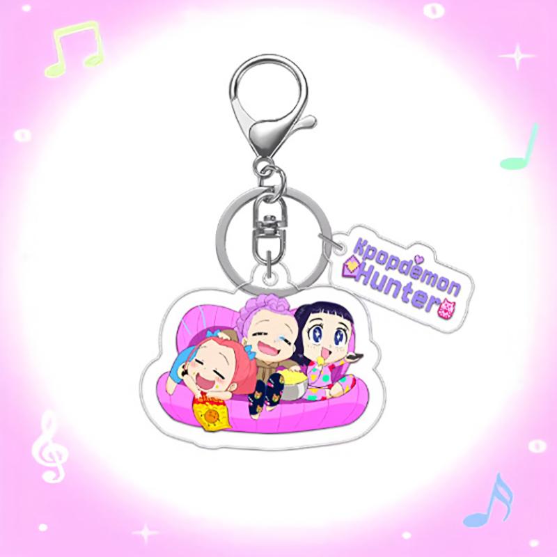 Schlüsselanhänger Koreanischer Anime Cartoon Schlüsselanhänger Partygeschenke Schlüsselanhänger K-Pop Figur Klassiker Schlüsselanhänger Rucksack Anhänger Schlüsselanhänger