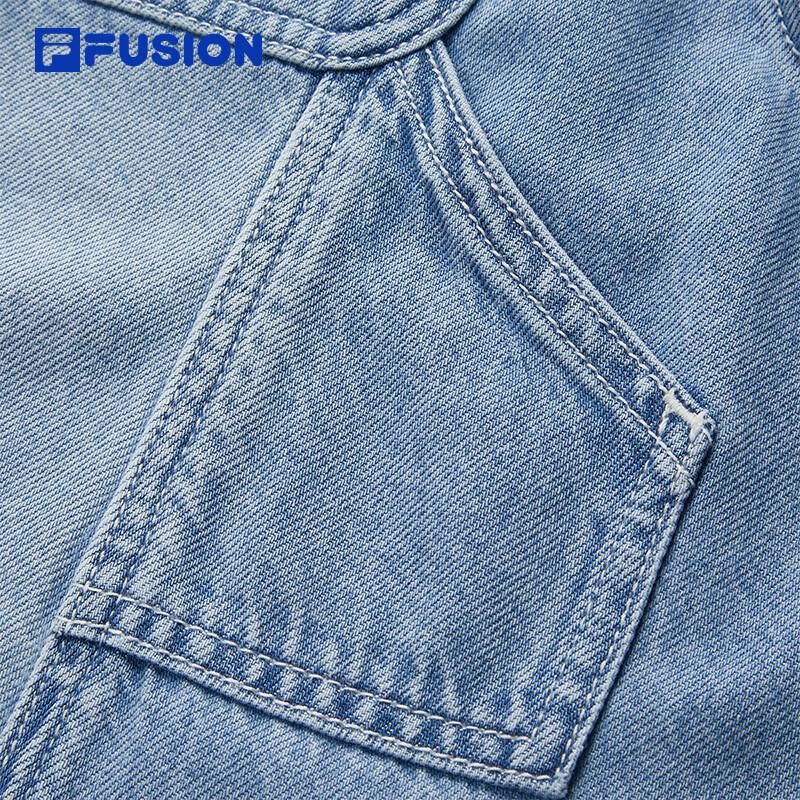 FILA FUSION Washed Denim Jacket