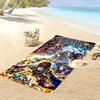 Grand Summoners Print Beach Towel, Large Soft Quick Dry Towel for Beach Camping Swimming