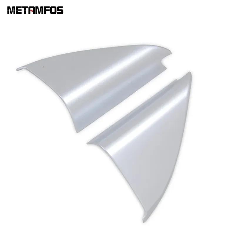 For Volkswagen VW T-Roc TROC 2018-2024 2025 Carbon Fiber Front Window A Pillar Triangle Speaker Cover Trim Interior Accessories