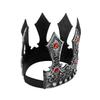 Vintage Luxury King Crown Cosplay Headpiece for Parties and Weddings Adjustable Size Props Crownpiece Roleplay Accessory