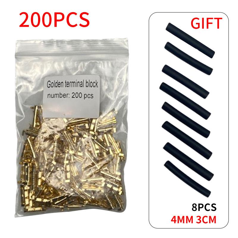 

50шт 100шт 200шт Док-станція Термінал U-подібний Термінал Язичок 0,3 До 1,5мм2 Клемна колодка З єднувач Подвійний З єднувач Термінал