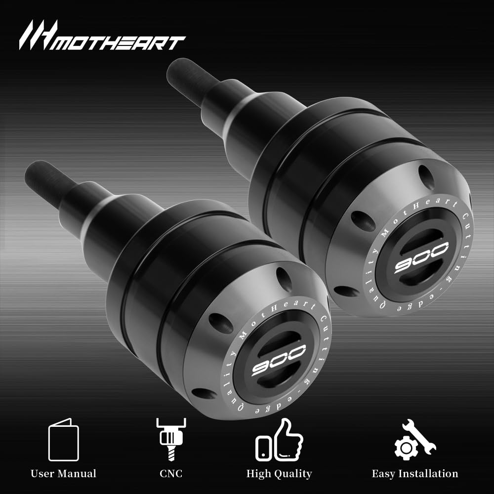 MotHeart Bike Slider Compatible with Z900 2017-2025 Z900RS 2018-2026 Frame
