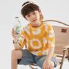 Boy's Cool & Breathable Cotton Letter Print T-Shirt