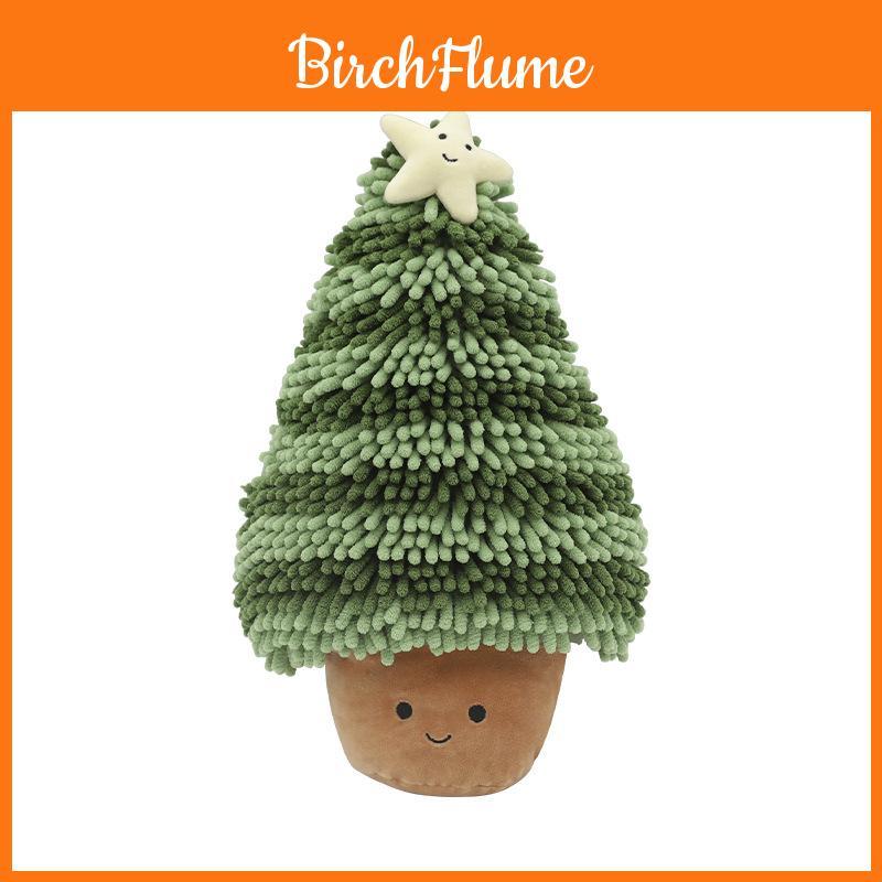 Cartoon Christmas Tree Hand Towel Plush Toy With Multifunction Cleaning For Kids And Adults