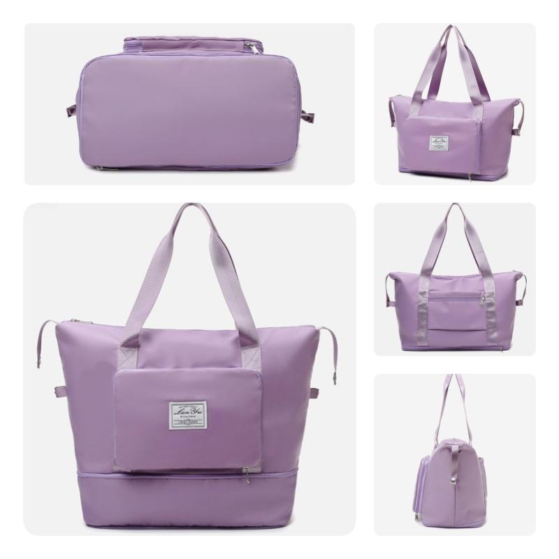 Folding Travel Bag for Men and Women Short Distance Portable Expansion Travel Luggage Bag Waiting for Parturition Storage Bag Fitness Yoga Bag