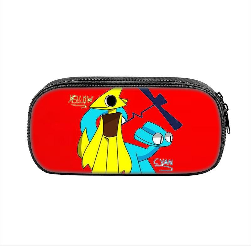 Friends Rainbow Pencil Case Large Capacity Stationery School Bag Student Kids
