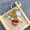 Doctor-Nurse Keychain Gift: Cap, Syringe, Stethoscope, Heart