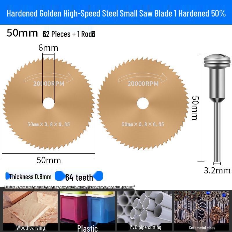 High-Speed Steel Mini Circular Saw Blade for Electric Drill and Grinder