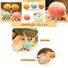 Hamburger Plush Toy With Pp Cotton Soft Filling For Kids Gift And Cozy Hand Warmer