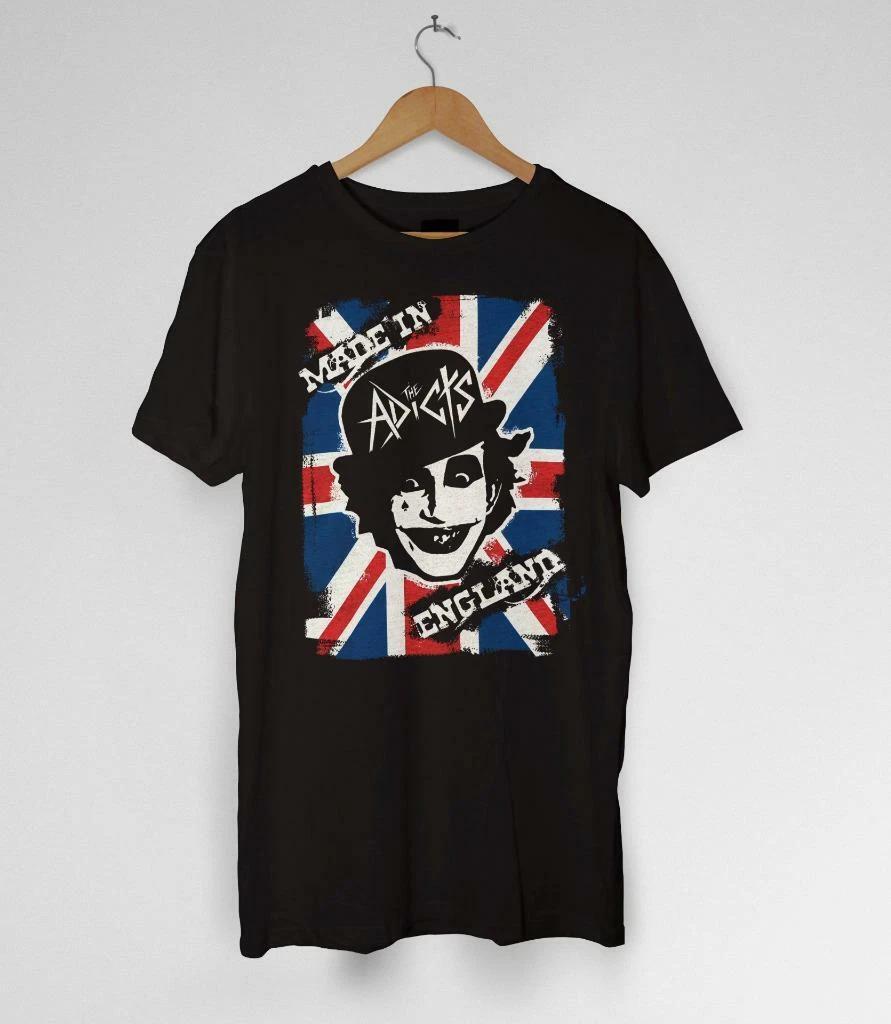 The Adicts Made In England T-Shirt - Punk Clockwork Orange Droogs M