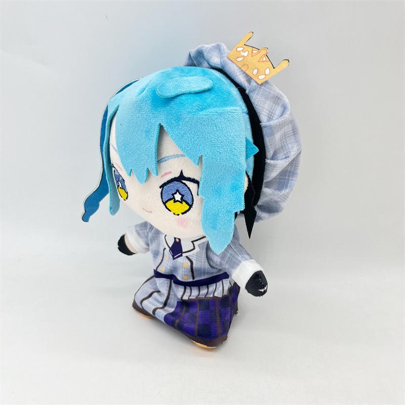 Hololive Plush Toy Hoshimati Suisei Inugami Korone Houshou Oozora Marine Gawr Gura Cosplay Plushie Stuffed Dolls Birthday Gifts