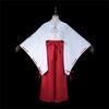 Anime Inuyasha Higurashi Kagome Kikyo Cosplay Costume Kimonos Perruque Chaussures Ensembles Halloween Pour Femme Hommes