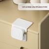 Child Safety Anti-Pinch Door & Drawer Latch