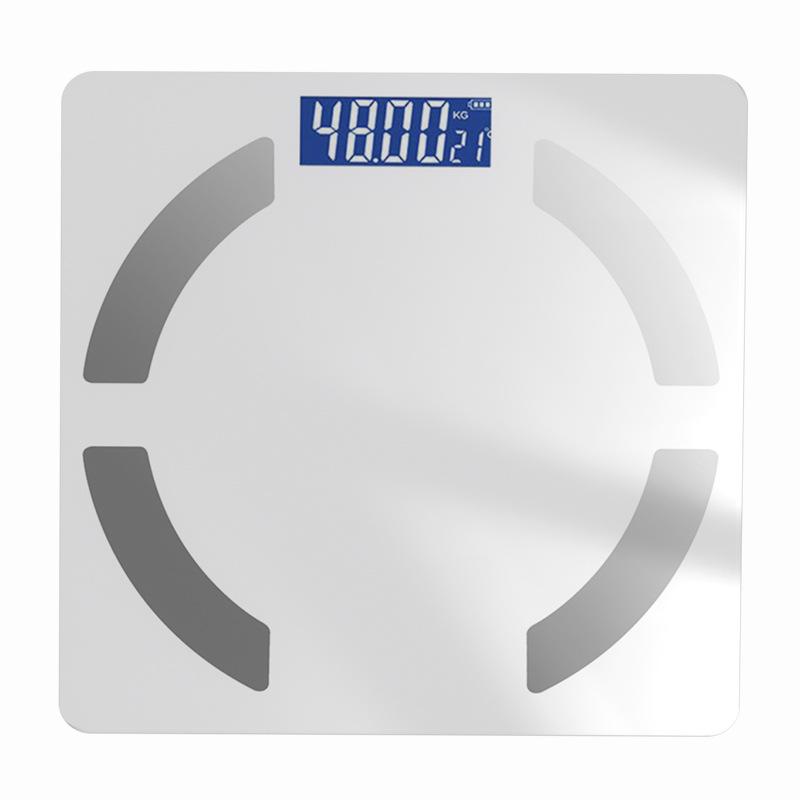 Balança Inteligente de Gordura Corporal Conectada por Bluetooth - Balança Eletrônica de Peso Precisa e Recarregável