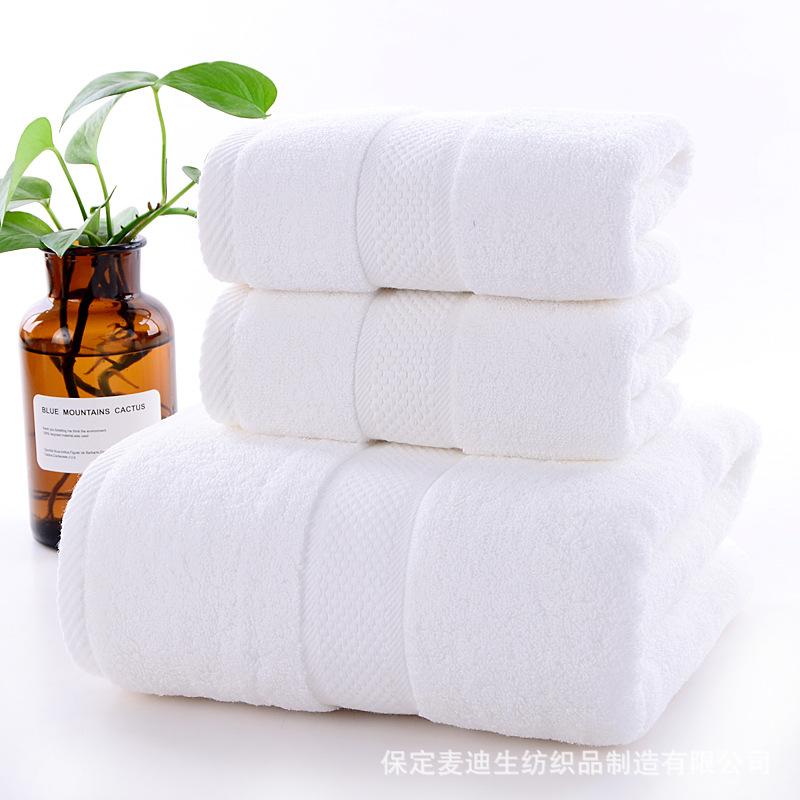 Pure Cotton Thickened Bath Towel Soft Absorbent Cover Towel Dark Green Black Multi-colored Men's Bath Towel