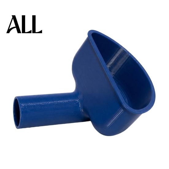 Easy Control Water Volume Funnel RV Fresh Tank Filling Funnel, 3D Printed Trailer Inlet Large Diameter with Wide Mouth, Compatible Standard
