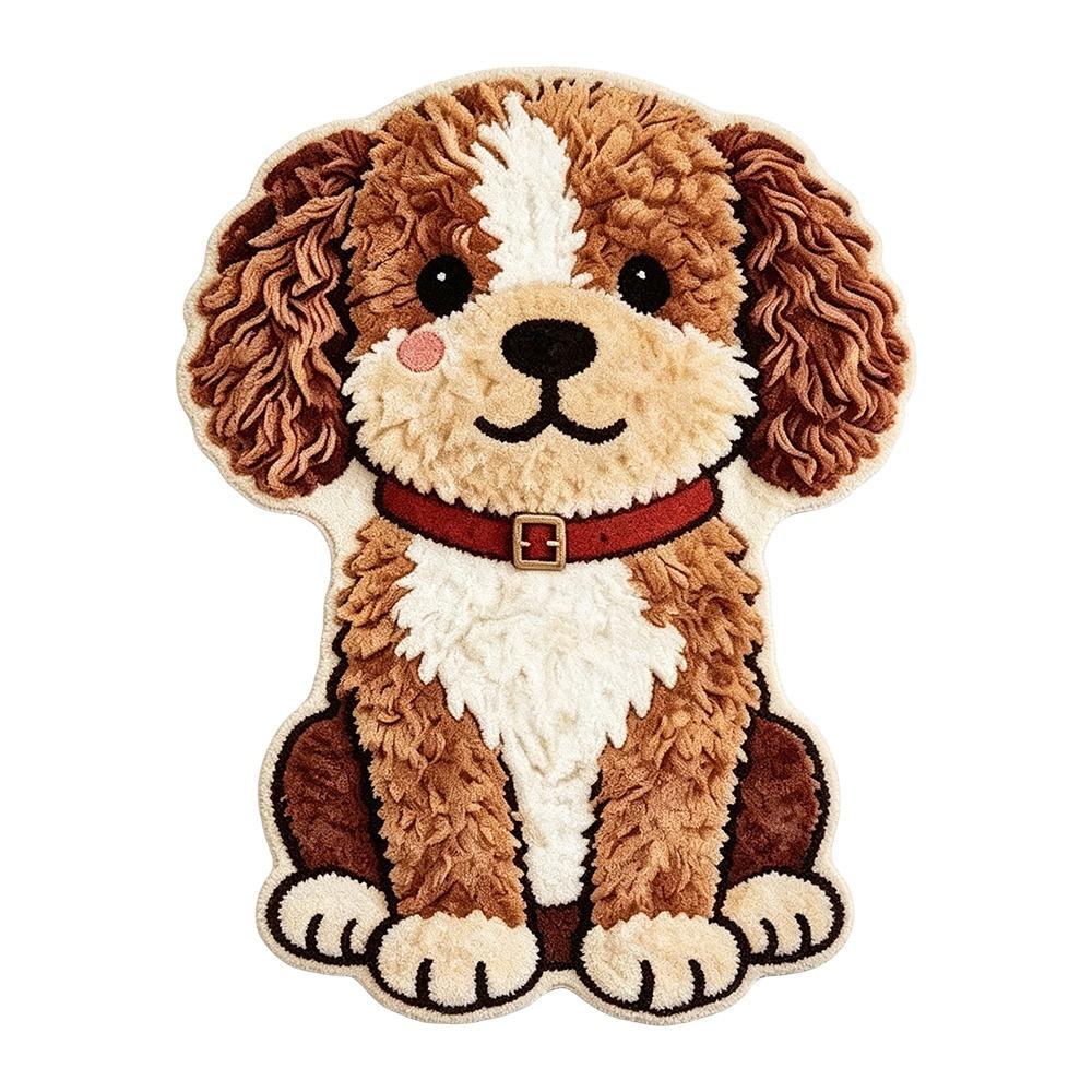 Soft Plush Cat-Shaped Area Rug Anti-fouling Cartoon Carpet Funny Home Decor Carpet  for Bedroom