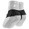 Ropa interior para hombre Sissy Braguita de Tanga con Volantes y Falda Nudo de Lazo Tiro Bajo G-String Bikini Briefs Falda Mini Plisada Skater Gay Ropa interior