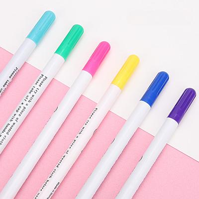 1/2/3PCS Disappearing Erasable Ink Fabric Marker Pen Cross Stitch Water Erasable Pen Tailor'S Quilting Sewing Tools Dressmaking