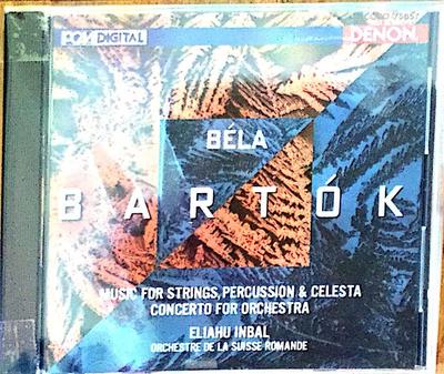 CD SWISS ROMAND ORCHESTRA, BARTOK; INB - Bartók: Strijkers, Percussie en Chi Japan ObiKlassiek Gebruikt