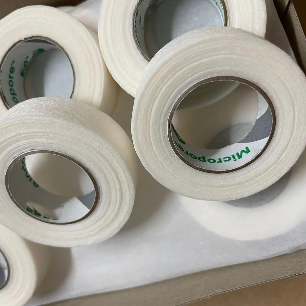 3M Micropore Tape 1530  Tape Eyelash Extension Apprication Medical Breathable Lash Tape Microporous Breathable Paper Tape