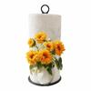 Vertical Storage Paper Towel Holder Wooden Base Tissue Storage Rack Paper Towel Stand  Home Decor