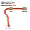 Easy To Replace Exhaust Tube for Air Compressor In Silver Tone Aluminum