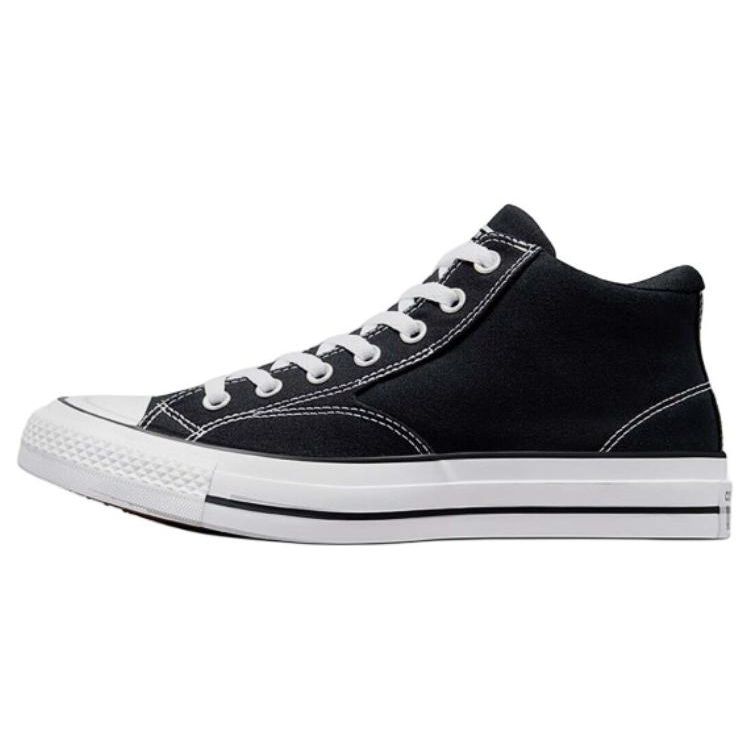 Converse Chuck Taylor All Star Malden Street Retro Durable Mid-Top Canvas Sneakers Unisex Sneakers Black White A00811C