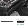 Real Soft Carbon Fiber Sticker For Suzuki Jimny      2024 2025 LHD RHD Car Passenger Strip Co-Pilot Decor