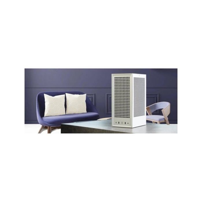 Boîtier pc - hyte - revolt 3 - petit format - blanc - sff compatible