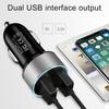 Car Charger Portable Easy to Use Aluminum Alloy 3.1A 2 USB High-speed Charge Auto Charger Daily Use
