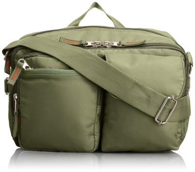 AOT Bonded Shoulder Size Khaki Bag, S, 1804-3846,