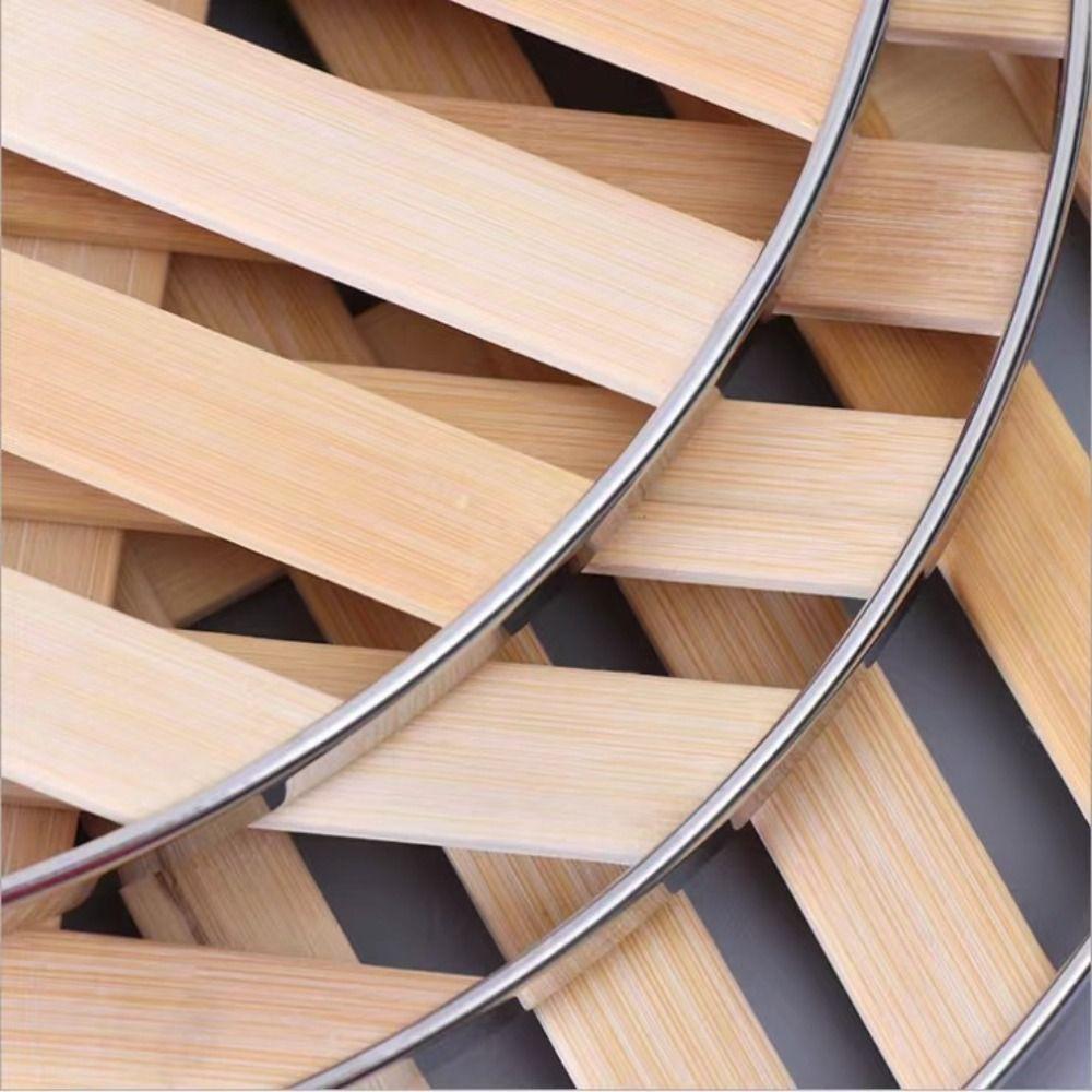 Waterproof Steaming Tray Bamboo Grate Steaming Rack Steamer Basket   Cooking