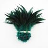Whole 900PCS Fade Rooster Feathers Dyeing 5-6" Hackle 12-15 Cm Strung DIY Chicken Plume Jewelry Costume Hat Party Mask