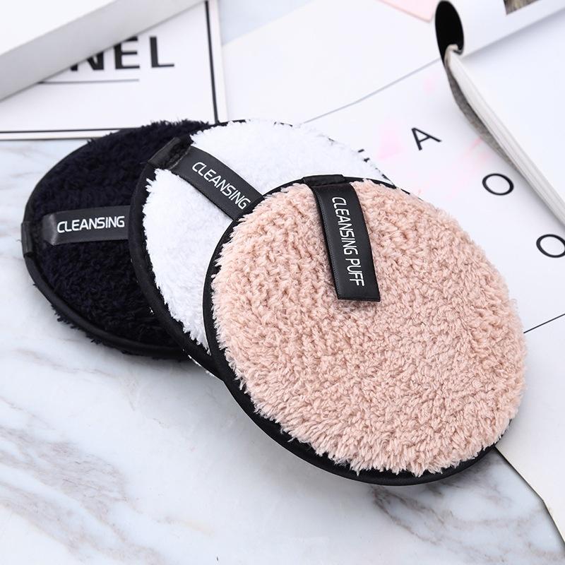 3PCS Makeup Remover Puff Soft Microfiber Towel Cloth Pads Face Cleansing Reusable Washable Wipe Pads Natural Remover Lazy Use