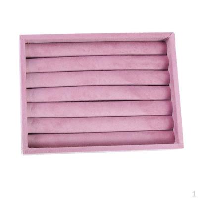 Elegant Jewelry Organizer with Velvet Drawer Insert for Women
