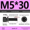 Class 12.9 Socket Head Cap Screw with Washer - M4/M5/M6/M8/M12 Cylindrical Head Three-Piece Combo