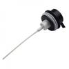 10.7x8cm Push Pump Head 1CC Volume 1pcs ABS Chrome Soap Dispenser
