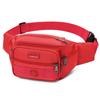 Unisex Multifunctional Waist Bag Large Capacity Waterproof Oxford Business Pack Trendy Crossbody Chest Bag for Travel Work
